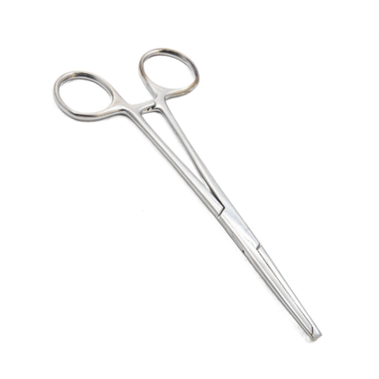 Зажим кровоостанавливающий, одно- и двузубый, зубчатый, прямой №2, 165 мм. Surgiwell Фото товара Зажим кровоостанавливающий, одно- и двузубый, зубчатый, прямой №2, 165 мм. Surgiwell