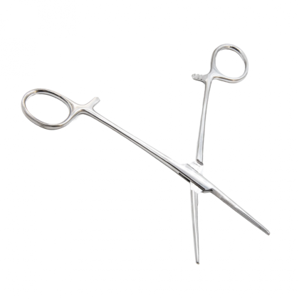 Зажим кровоостанавливающий, с атравматической нарезкой, прямой, 160 мм. Surgiwell Фото товара Зажим кровоостанавливающий, с атравматической нарезкой, прямой, 160 мм. Surgiwell