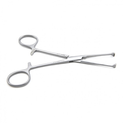 Фото товара Зажим медицинский ALLIS, для захватывания кишечной стенки, прямой, 152 мм (З-24р), МИЗТ