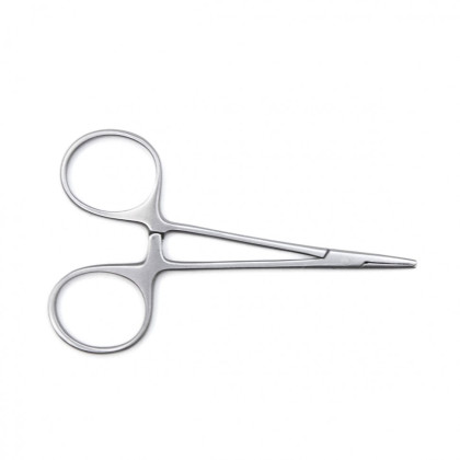 Фото товара Зажим медицинский BABY-MOSQUITO, кровоостанавливающий глазной, прямой с зубом, 84 мм (З-8р), МИЗТ