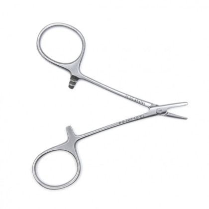 Фото товара Зажим медицинский BABY-MOSQUITO, кровоостанавливающий глазной, прямой, 84 мм (З-9р), МИЗТ