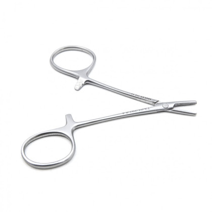 Фото товара Зажим медицинский BABY-MOSQUITO, кровоостанавливающий глазной, прямой, 84 мм (З-9р), МИЗТ