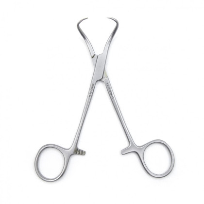 Фото товара Зажим медицинский BACKHAUS, с кремальерой, длина 130мм. (&З-39р), МИЗТ