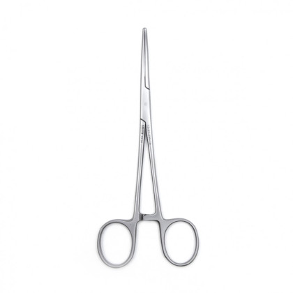 Фото товара Зажим медицинский DE BAKEY-RANKIN, кровоостанавливающий с атравматической нарезкой изогнутый, 160 мм (З-11-2р), МИЗТ