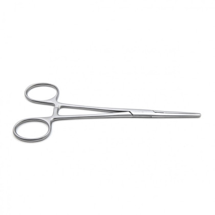 Фото товара Зажим медицинский DE BAKEY-RANKIN, кровоостанавливающий с атравматической нарезкой прямой, 160 мм (З-11-1р), МИЗТ