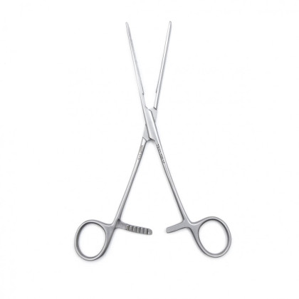 Фото товара Зажим медицинский DOYEN, кишечный эластичный, для детей, прямой, 170 мм (З-40-5р), МИЗТ