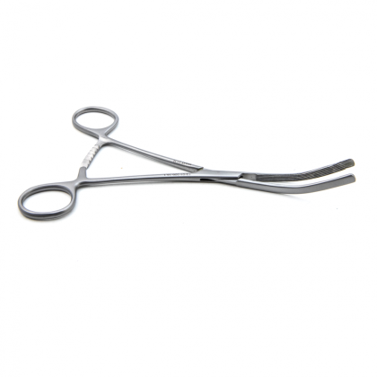 Фото товара Зажим медицинский DOYEN, кишечный эластичный,для детей, изогнутый, 170 мм (З-40-6р), МИЗТ