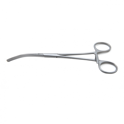 Фото товара Зажим медицинский DOYEN, кишечный эластичный,для детей, изогнутый, 170 мм (З-40-6р), МИЗТ