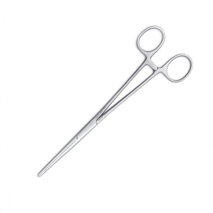 Фото товара Зажим медицинский ROCHESTER-PEAN, кровоостанавливающий зубчатый, прямой, № 2, 198 мм (З-32р), МИЗТ