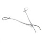 Фото товара Зажим медицинский, Диссектор OVERHOLT-MARTIN, с изогнутыми ручками, с кремальерой, № 2, 210 мм (Д-33р), МИЗТ