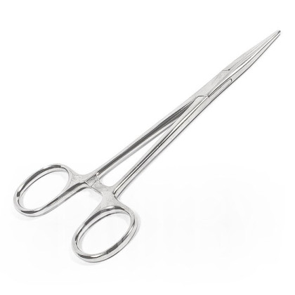 Фото товара Зажим микроартериальный прямой, Крайл, 143 мм (блестящ.)