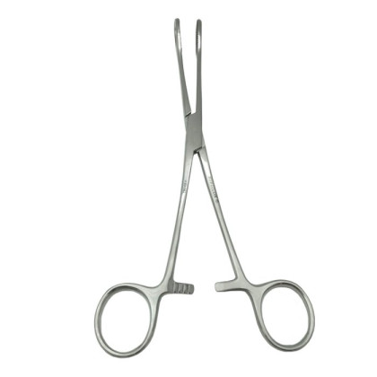 Зажим носоглоточный окончатый прямой 20 см Фото товара Зажим носоглоточный окончатый прямой 20 см