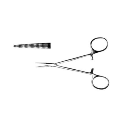 Зажим прямой кровоостанавливающий тип "Москито" 100 мм Sammar Фото товара Зажим прямой кровоостанавливающий тип "Москито" 100 мм Sammar