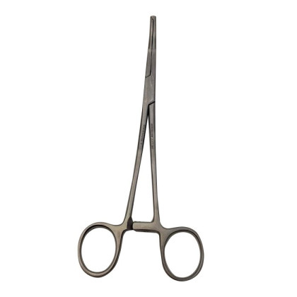 Зажим с крем для прикрепления белья к брюшине 200 мм Surgicon Фото товара Зажим с крем для прикрепления белья к брюшине 200 мм Surgicon