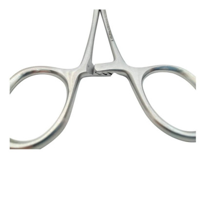 Зажим с кремальерой для операционного белья 146мм Surgicon Фото товара Зажим с кремальерой для операционного белья 146мм Surgicon