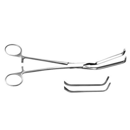 Фото товара Зажим сосуд.эласт.зубч.с фиксац. (по Сатинскому) №8, 220 мм