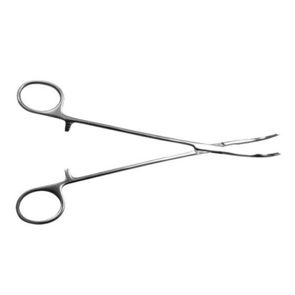 Зажим сосудистый д/част. бокового пережатия изогнутый, детский, №1 Фото товара Зажим сосудистый д/част. бокового пережатия изогнутый, детский, №1