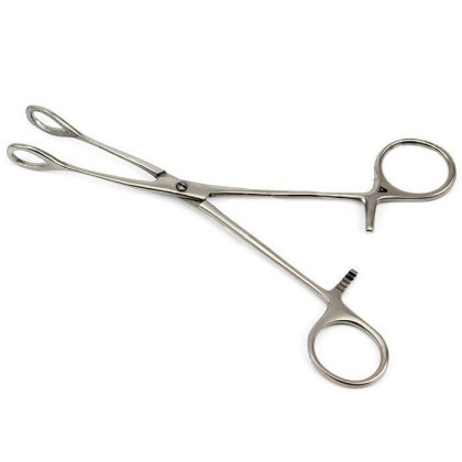 Зажим тампонный прямой, 180 мм Фото товара Зажим тампонный прямой, 180 мм