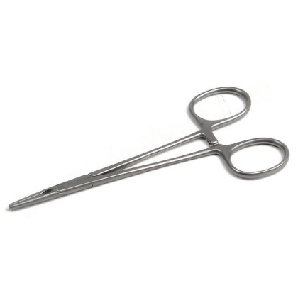 Зажим типа москит атравматический 125 мм прямой ПТО Медтехника Фото товара Зажим типа москит атравматический 125 мм прямой ПТО Медтехника