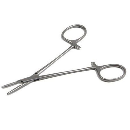 Зажим типа москит атравматический 125 мм прямой ПТО Медтехника Фото товара Зажим типа москит атравматический 125 мм прямой ПТО Медтехника