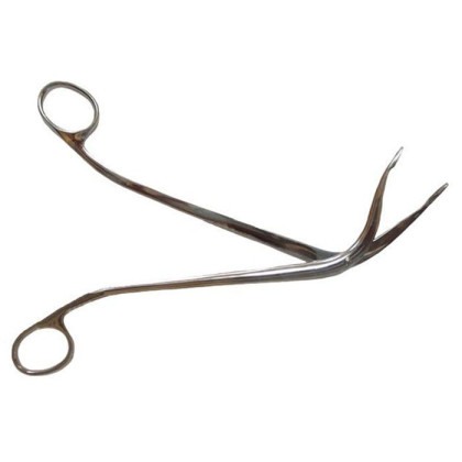Зажим угловой гортанный для извлечения инородных тел 200 мм Sammar Фото товара Зажим угловой гортанный для извлечения инородных тел 200 мм Sammar