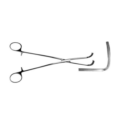 Зажим эластичный для пищевода изогнутый, детский, 200 мм Фото товара Зажим эластичный для пищевода изогнутый, детский, 200 мм