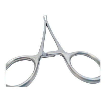 Зажимной инструмент Корнцанг изогнутый 260 мм Surgicon Фото товара Зажимной инструмент Корнцанг изогнутый 260 мм Surgicon