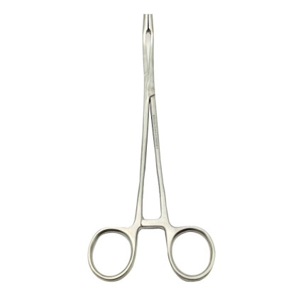 Зажимной инструмент Корнцанг изогнутый 260 мм Surgicon Фото товара Зажимной инструмент Корнцанг изогнутый 260 мм Surgicon