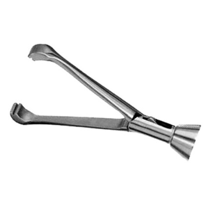 Зажимы с De Bakey зубьями Ø 10 MM Фото товара Зажимы с De Bakey зубьями Ø 10 MM