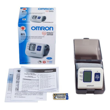 Запястный тонометр OMRON R1 Фото товара Запястный тонометр OMRON R1