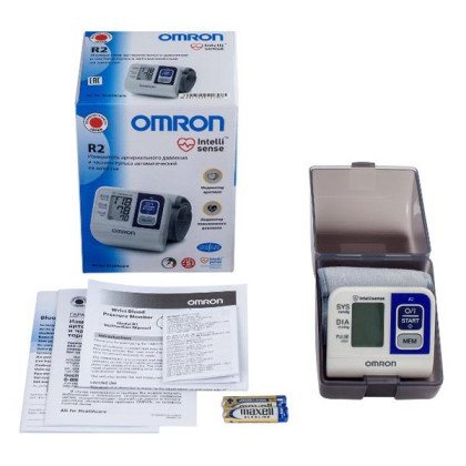 Запястный тонометр OMRON R2 Фото товара Запястный тонометр OMRON R2