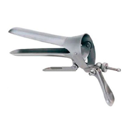 Зеркало влагалищное по Куско, 2-х створчатое, №3, 125 мм Фото товара Зеркало влагалищное по Куско, 2-х створчатое, №3, 125 мм