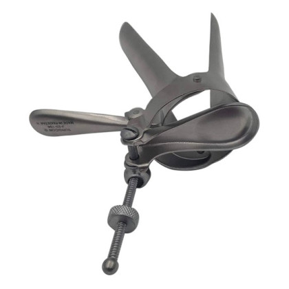 Зеркало гинекологическое многоразовое по Куско 2-х створчатое N 2 Фото товара Зеркало гинекологическое многоразовое по Куско 2-х створчатое N 2