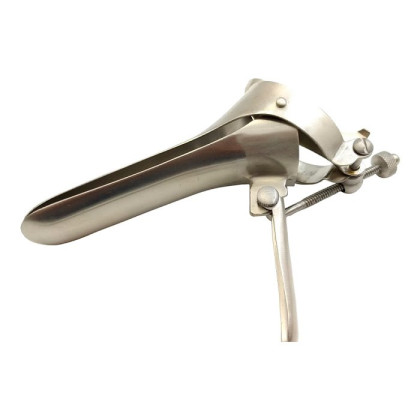 Зеркало гинекологическое многоразовое по Куско для влагалища 2-х створчатое N 1 Фото товара Зеркало гинекологическое многоразовое по Куско для влагалища 2-х створчатое N 1