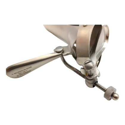 Зеркало гинекологическое многоразовое по Куско для влагалища 2-х створчатое N 1 Фото товара Зеркало гинекологическое многоразовое по Куско для влагалища 2-х створчатое N 1