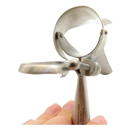 Зеркало гинекологическое многоразовое по Куско для влагалища 2-х створчатое N 1 Фото товара Зеркало гинекологическое многоразовое по Куско для влагалища 2-х створчатое N 1