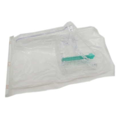 Фото товара Зеркало гинекологическое полимерное по Куско №3 (L) прозрачное с центральным поворотным фиксатором одноразового использования стерильное