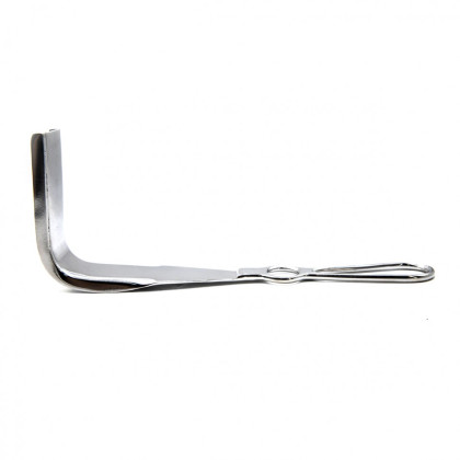 Фото товара Зеркало медицинское по Дуайену №1, большое (88х35)длина 225 мм. Surgiwell