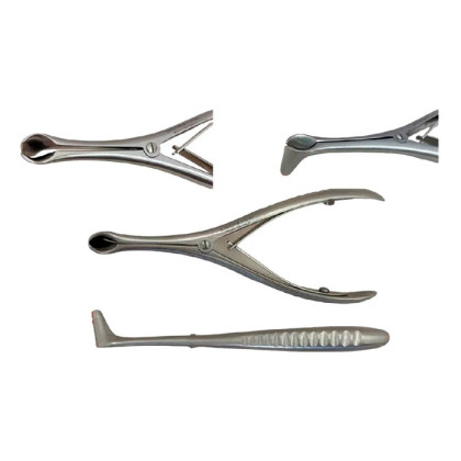 Зеркало носовое прямое с длиной губок 17мм Фото товара Зеркало носовое прямое с длиной губок 17мм