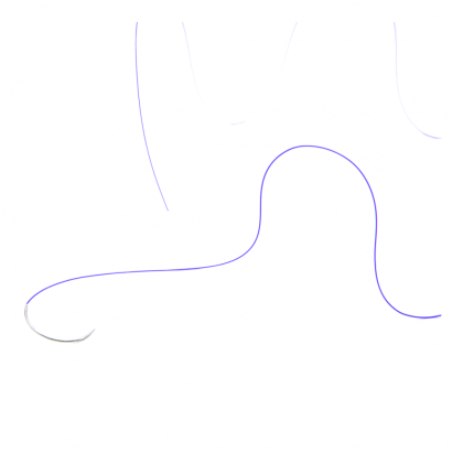 Фото товара Игла атравматическая с нитью хирургической ПОЛИДИОКСАНОН мононить фиолетовый USP 4/0 (MР1,5), 75см, 4C-0,5x26-4/0-PDO ПТО Медтехника, 20 шт/уп