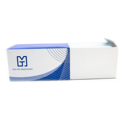 Фото товара Игла атравматическая с нитью хирургической ПОЛИДИОКСАНОН мононить фиолетовый USP 4/0 (МР1,5), 75см, 4C-0,5x20-4/0-PDO ПТО Медтехника, 20шт/уп