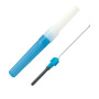 Фото товара Игла двусторонняя стандартная, 23G*1 12" 0,6 мм 38 мм голубая (уп. 100 шт) 592123380