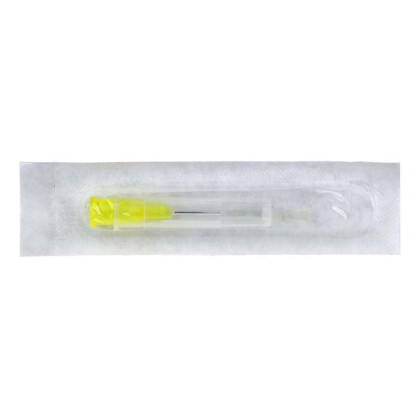 Игла медицинская стерильная 0,3х6 мм 30G SFM 50 шт/уп Фото товара Игла медицинская стерильная 0,3х6 мм 30G SFM 50 шт/уп