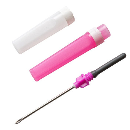 Фото товара Игла одноразовая стерильная двусторонняя для взятия крови 1,2х38мм (18G 1 1/2") Rustech, 100 шт/уп