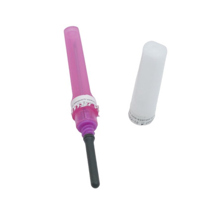 Фото товара Игла одноразовая стерильная двусторонняя для взятия крови 1,2х38мм (18G 1 1/2") Rustech, 100 шт/уп