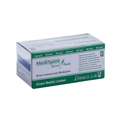 Фото товара Игла спинальная INEKTA (тип Квинке) G23 Medispine, 25 шт