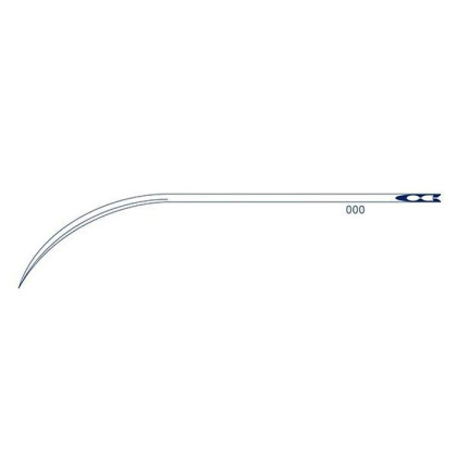 Фото товара Игла хирургическая 000, серии A-506 полуизогнутая Medicor