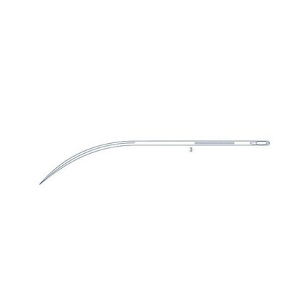 Игла хирургическая 3, серии PM/A-623 полуизогнутые Medicor Фото товара Игла хирургическая 3, серии PM/A-623 полуизогнутые Medicor