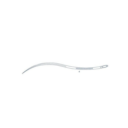 Игла хирургическая 4, серии PM/S-627 S-изогнутые Medicor Фото товара Игла хирургическая 4, серии PM/S-627 S-изогнутые Medicor