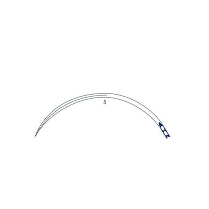 Игла хирургическая 5, серии BV-580 полукруглая 1/2 окружности Medicor Фото товара Игла хирургическая 5, серии BV-580 полукруглая 1/2 окружности Medicor